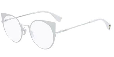 Fendi FF 0192 LEI 2C9 Eyeglasses in White 